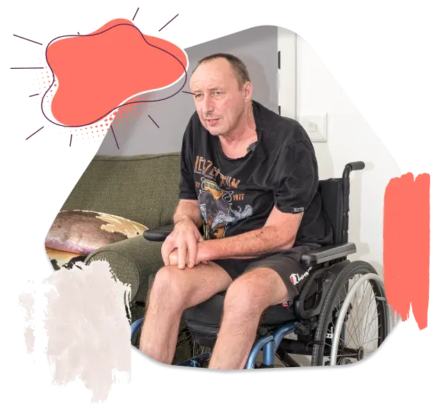 NDIS Services - A man Smiling